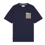 Aquascutum Active Iconic Pocket Navy T-Shirt