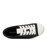 Mallet London GRFTR LTC Black Leather Trainers