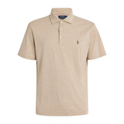 Polo Ralph Lauren Geometric All-Over Brown Polo Shirt
