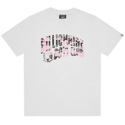 Billionaire Boys Club Camo Arch Logo White T-Shirt