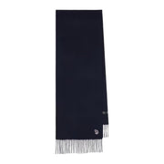 Paul Smith Zebra Navy Lambwool Scarf