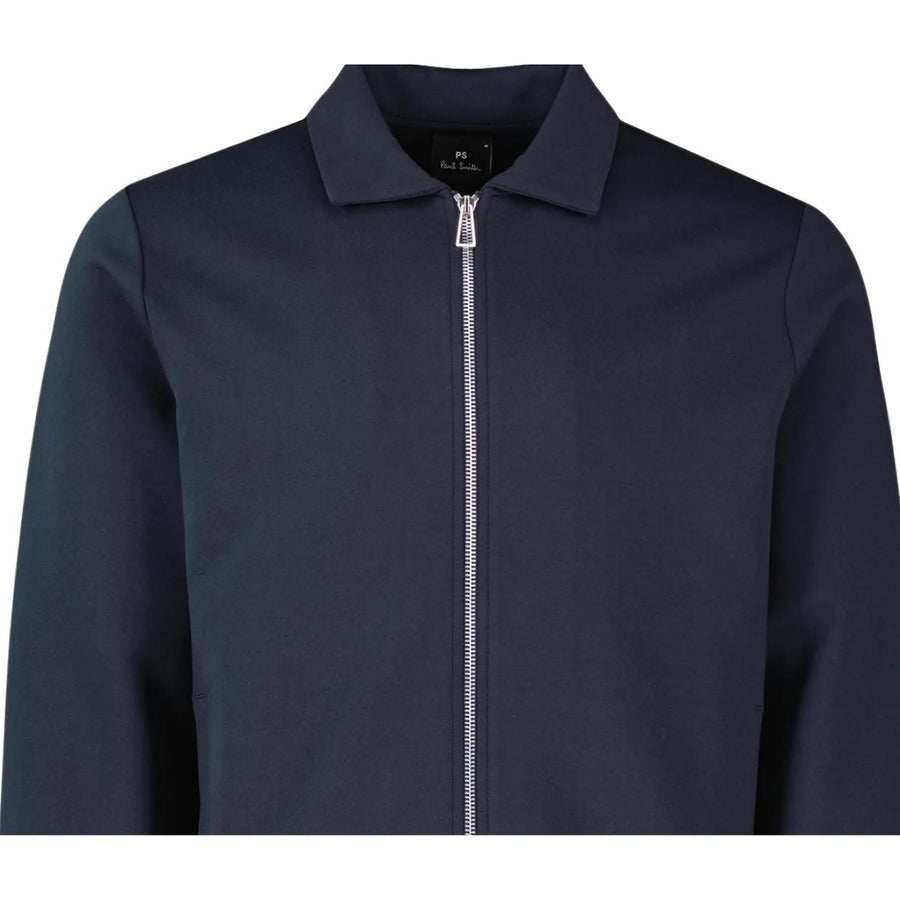 Paul Smith Zip Front Navy Sweat Jacket