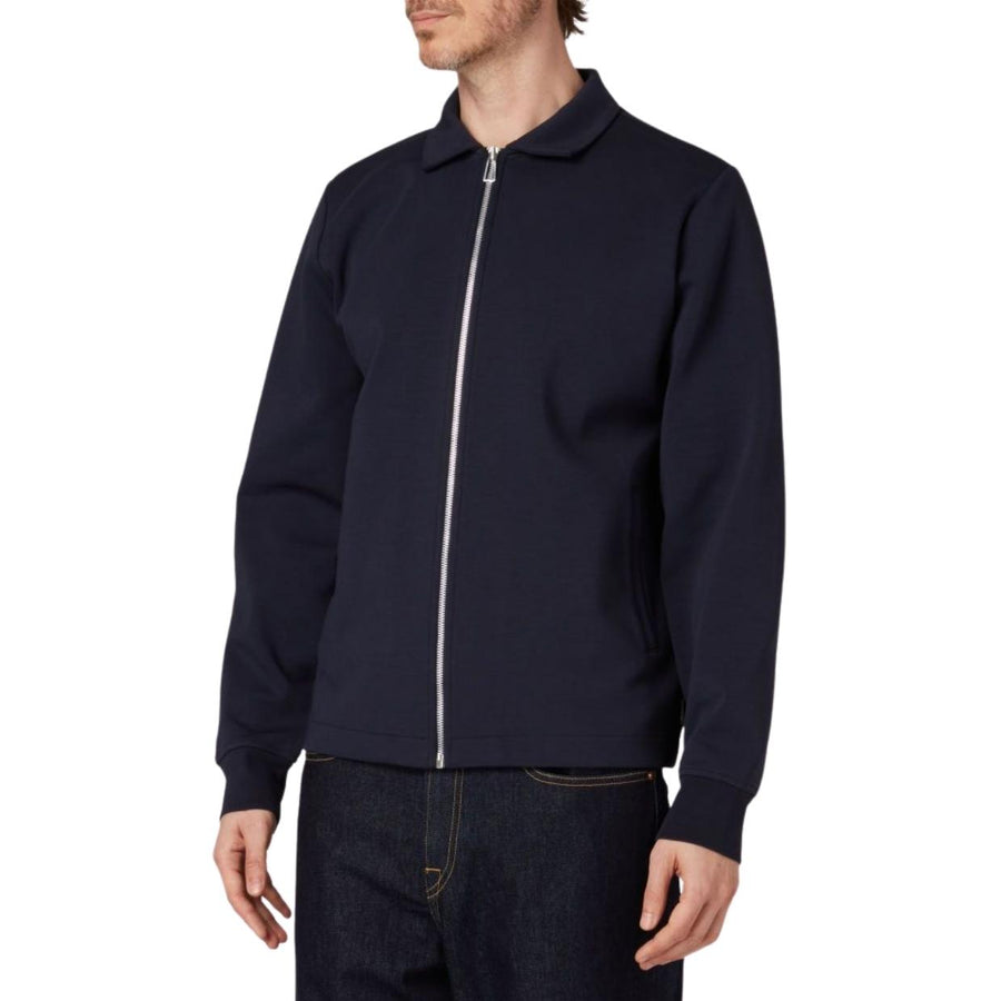 Paul Smith Zip Front Navy Sweat Jacket