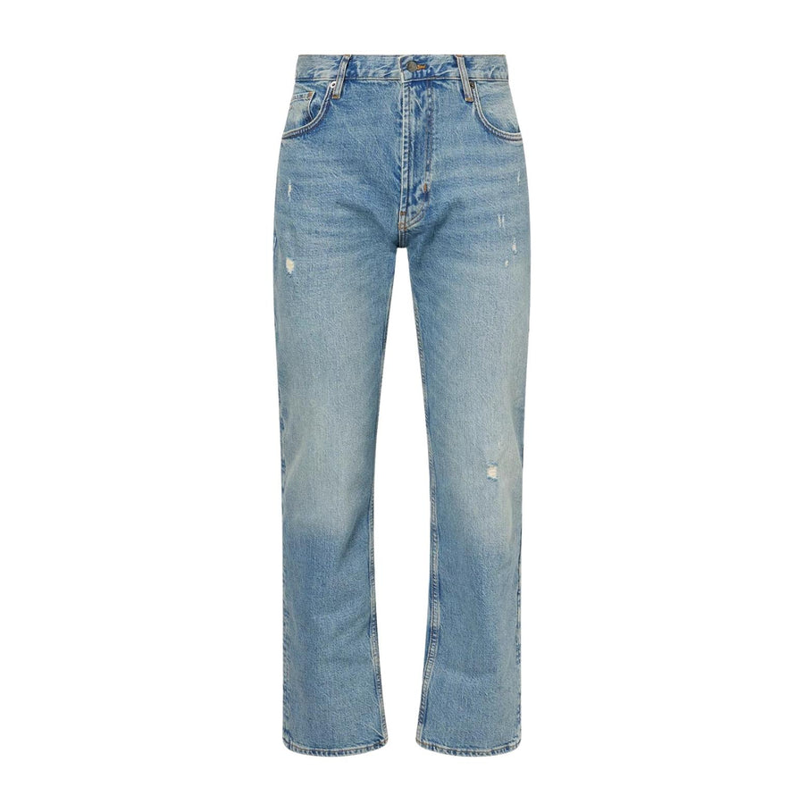 Emporio Armani J76 Straight Fit Light Blue Denim Jeans