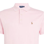 Polo Ralph Lauren Custom Slim Fit Pink Polo Shirt