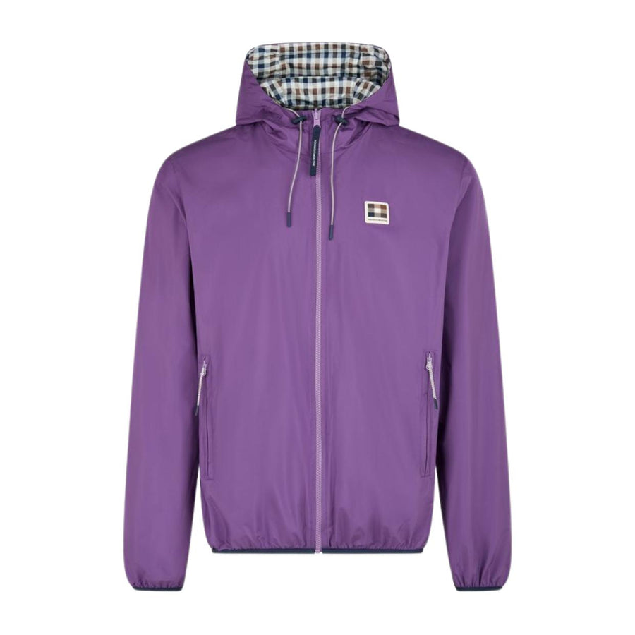 Aquascutum Active RLG Badge Reversible Purple Sailor Jacket