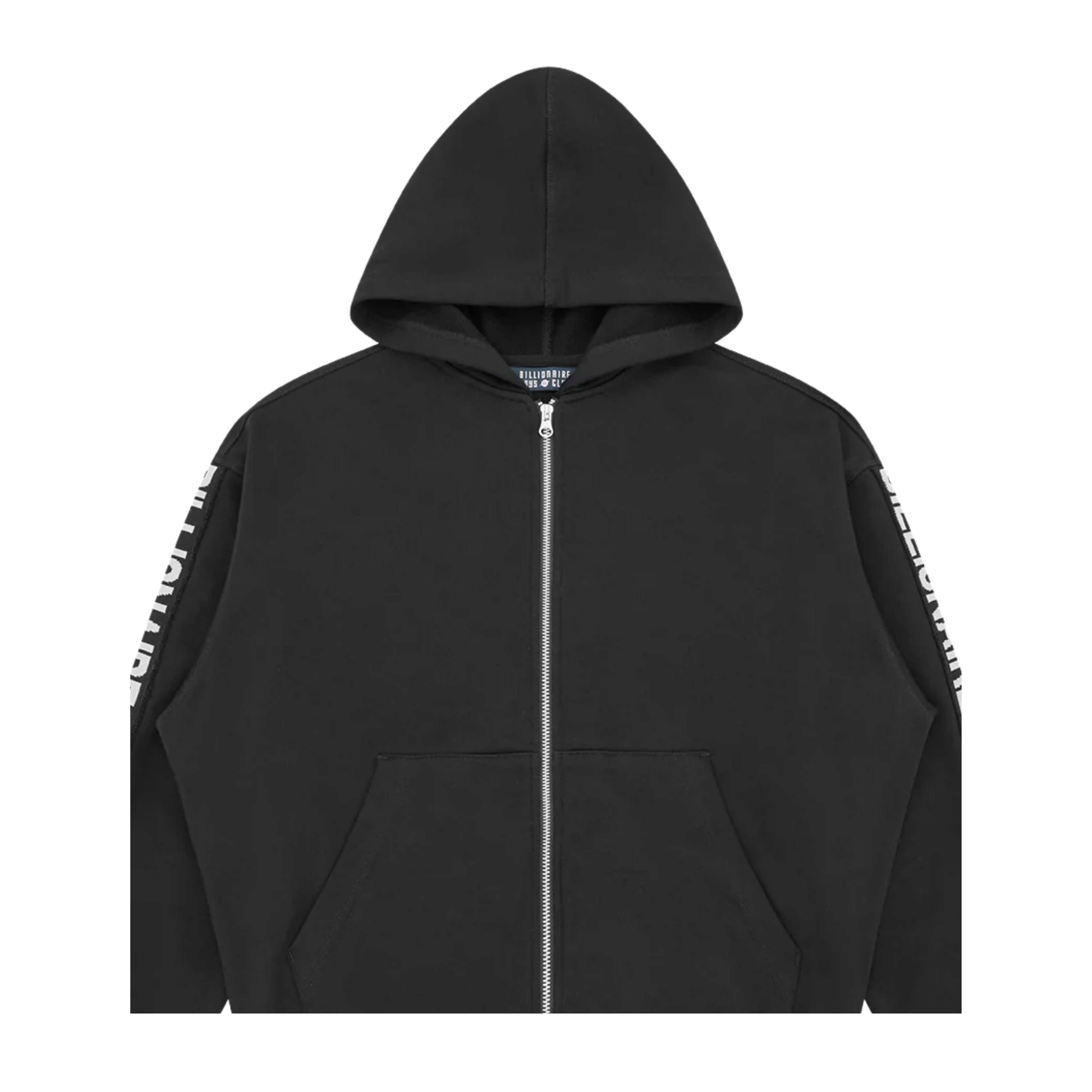 Billionaire Boys Club Taped Astro Zip Black Zip Through Hoodie