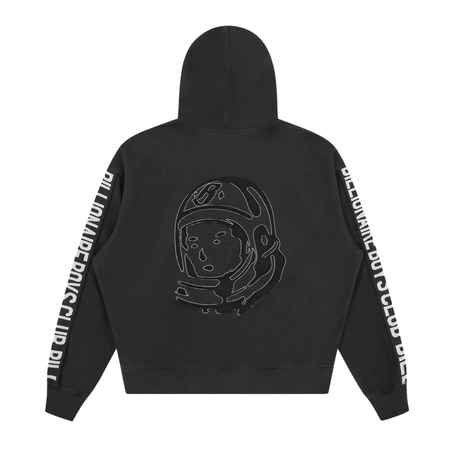 Billionaire Boys Club Taped Astro Zip Black Zip Through Hoodie