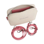 Valentino Bags Alexia Summer Natural/Rosa Crossbody Bags