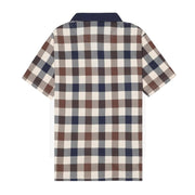 Aquascutum Active Macro Iconic Navy Polo Shirts