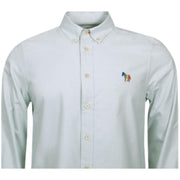 Paul Smith Broad Stripe Zebra Green Shirt
