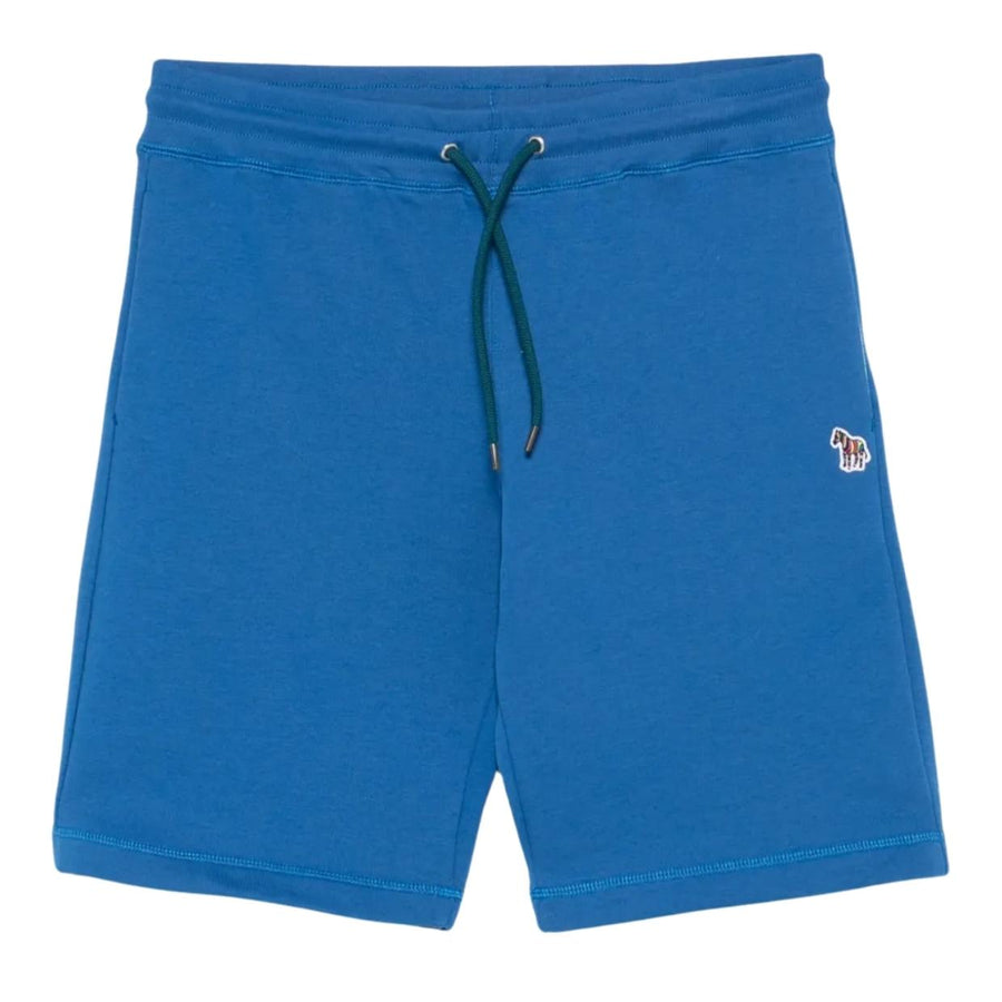 Paul Smith Zebra Logo Patch Royal Blue Sweat Shorts