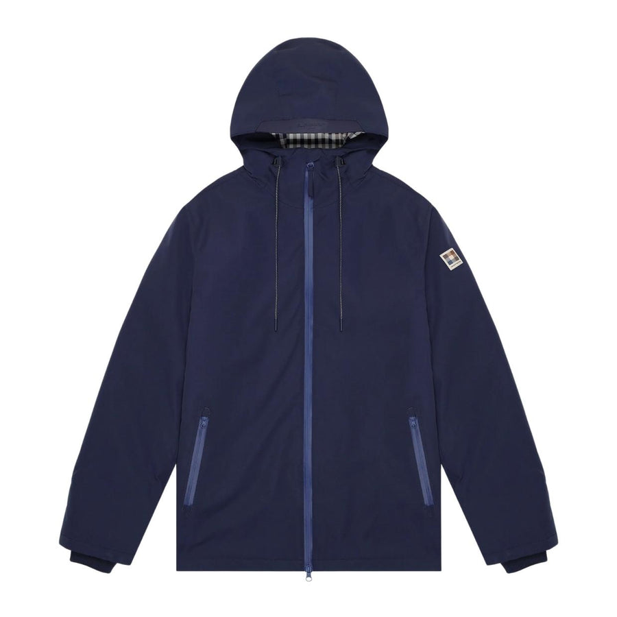 Aquascutum Active Shell Navy Mid Parka Jacket