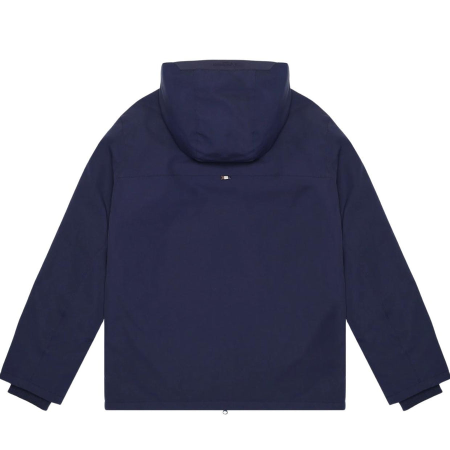 Aquascutum Active Shell Navy Mid Parka Jacket