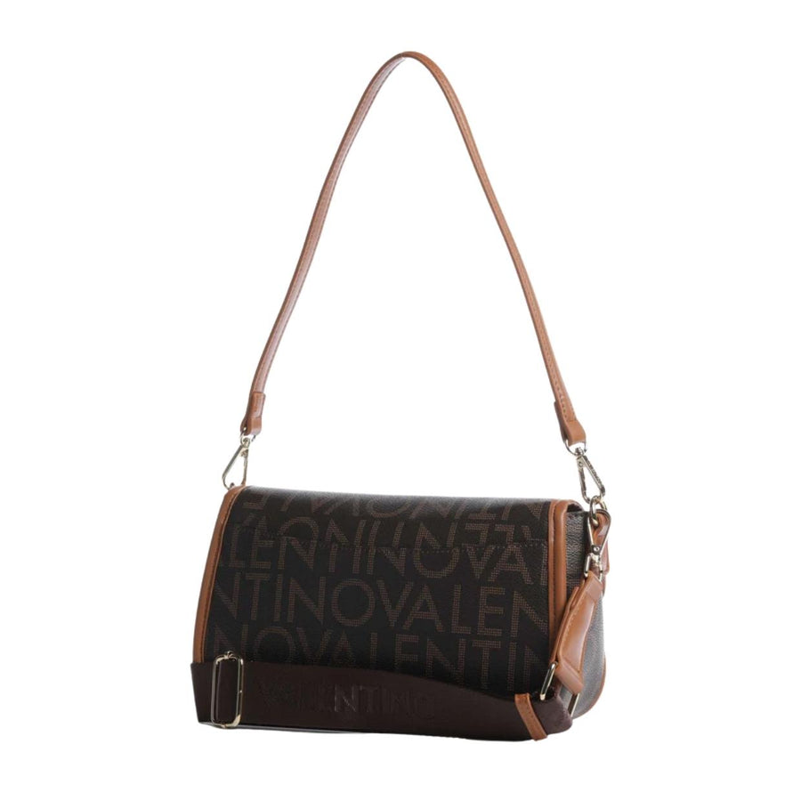 Valentino Bags Regina Re Flap Moro/Naturale Shoulder Bag