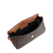 Valentino Bags Regina Re Flap Moro/Naturale Shoulder Bag
