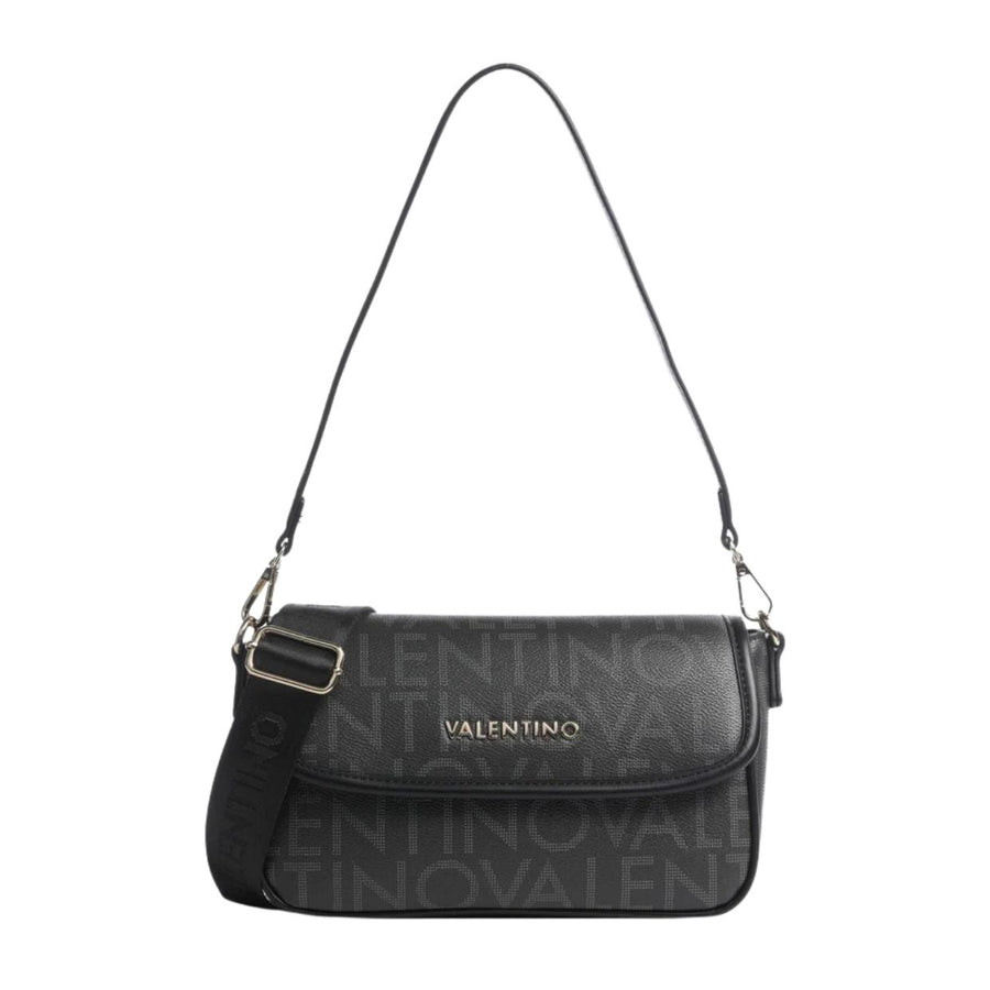 Valentino Bags Regina Re Flap Black Shoulder Bag