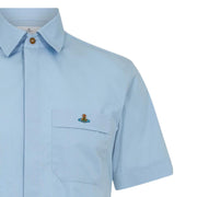 Vivienne Westwood Compact Poplin Classic Blue Shirt