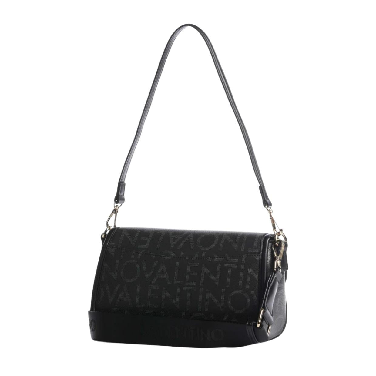 Valentino Bags Regina Re Flap Black Shoulder Bag