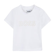 BOSS Baby Stone Beige Three-Piece Tracksuit Set