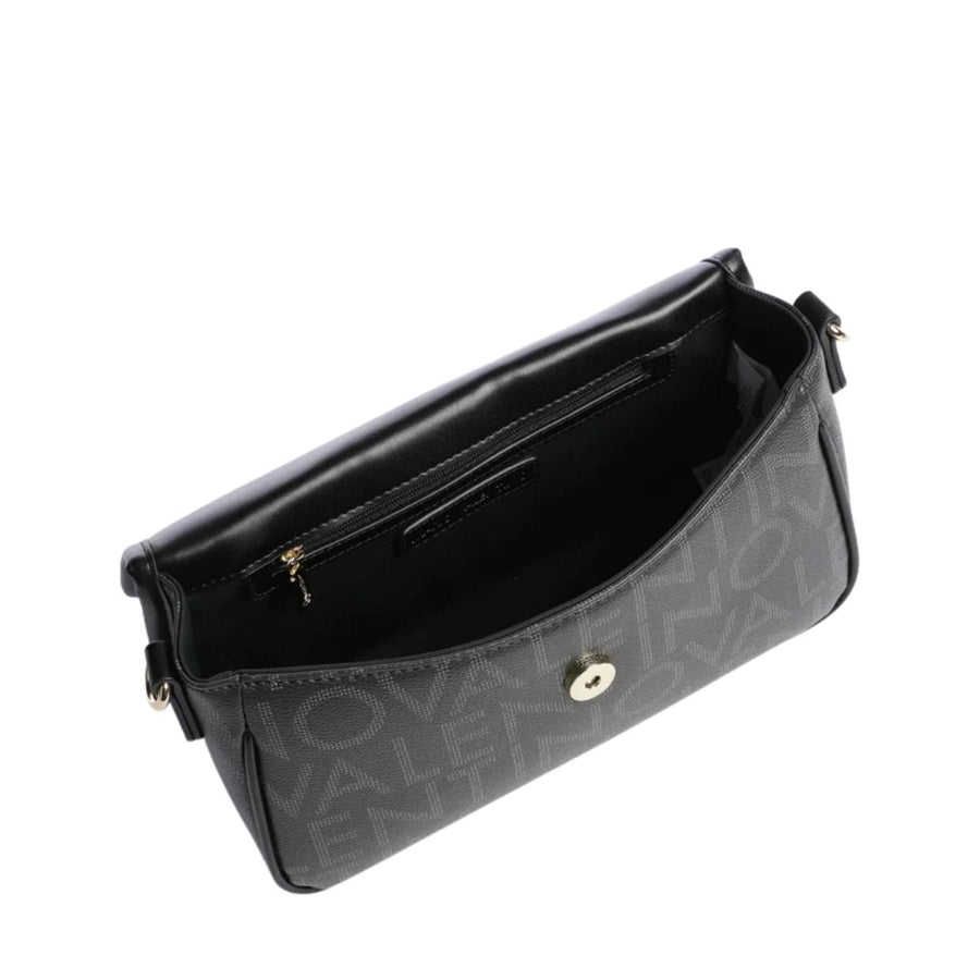 Valentino Bags Regina Re Flap Black Shoulder Bag