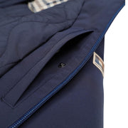 Aquascutum Active Shell Navy Mid Parka Jacket