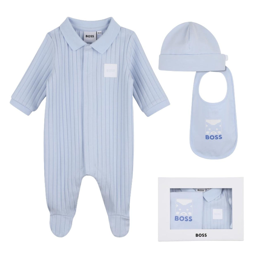 BOSS Baby Pale Blue Babygrow Set
