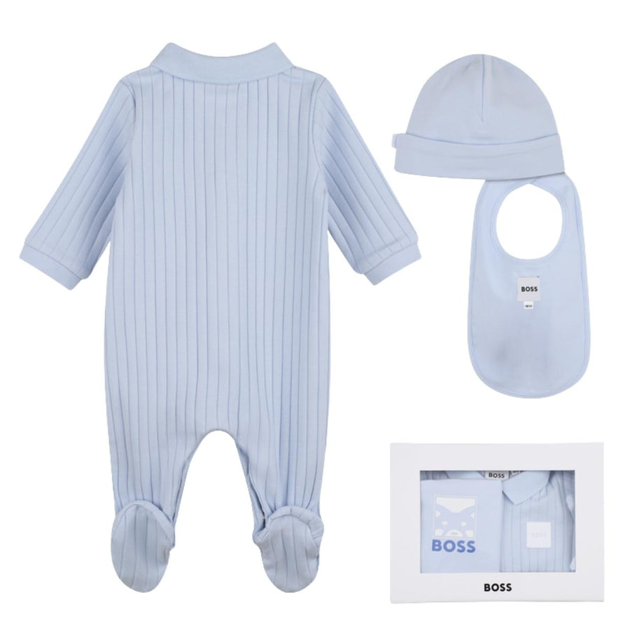 BOSS Baby Pale Blue Babygrow Set