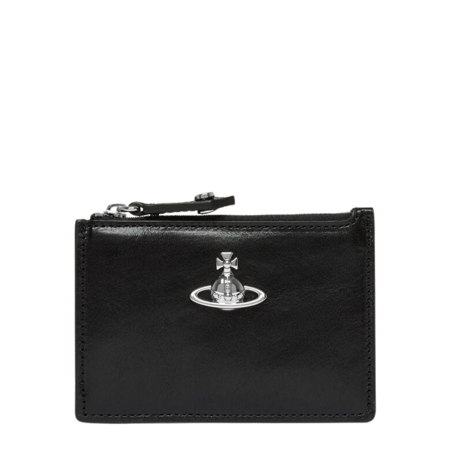 Vivienne Westwood Black Slim Long Card Holder