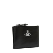 Vivienne Westwood Black Slim Long Card Holder
