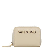 Valentino Bags Divina Beige Small Coin Purse
