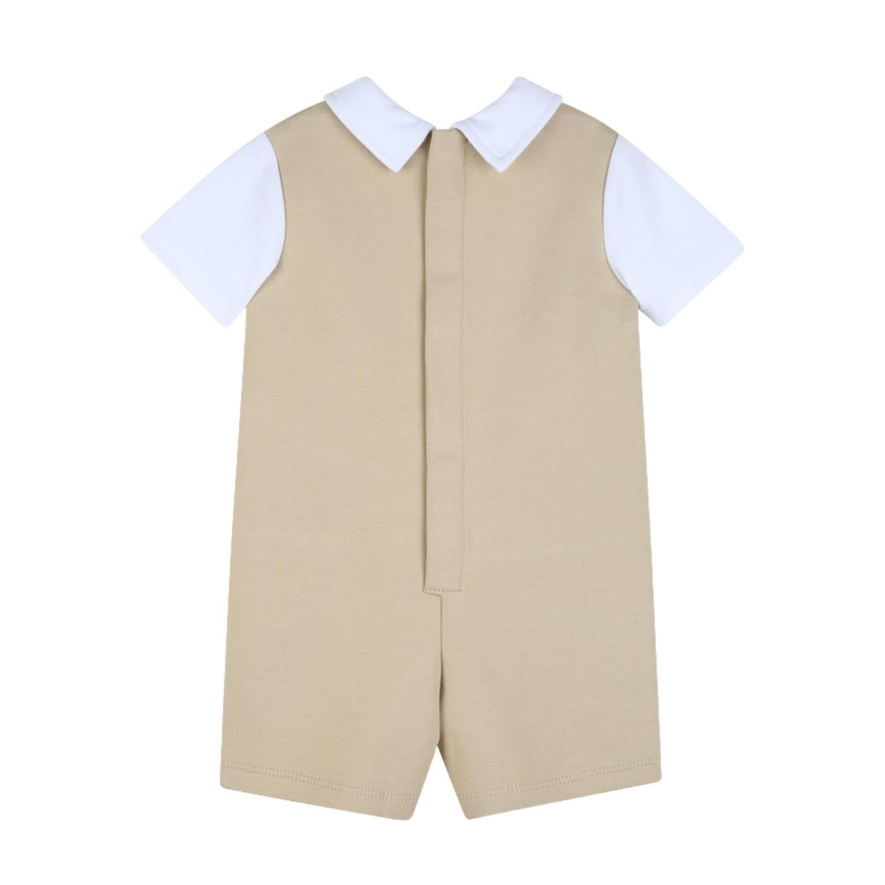 BOSS Baby Stone Beige Waistcoat Suit Set