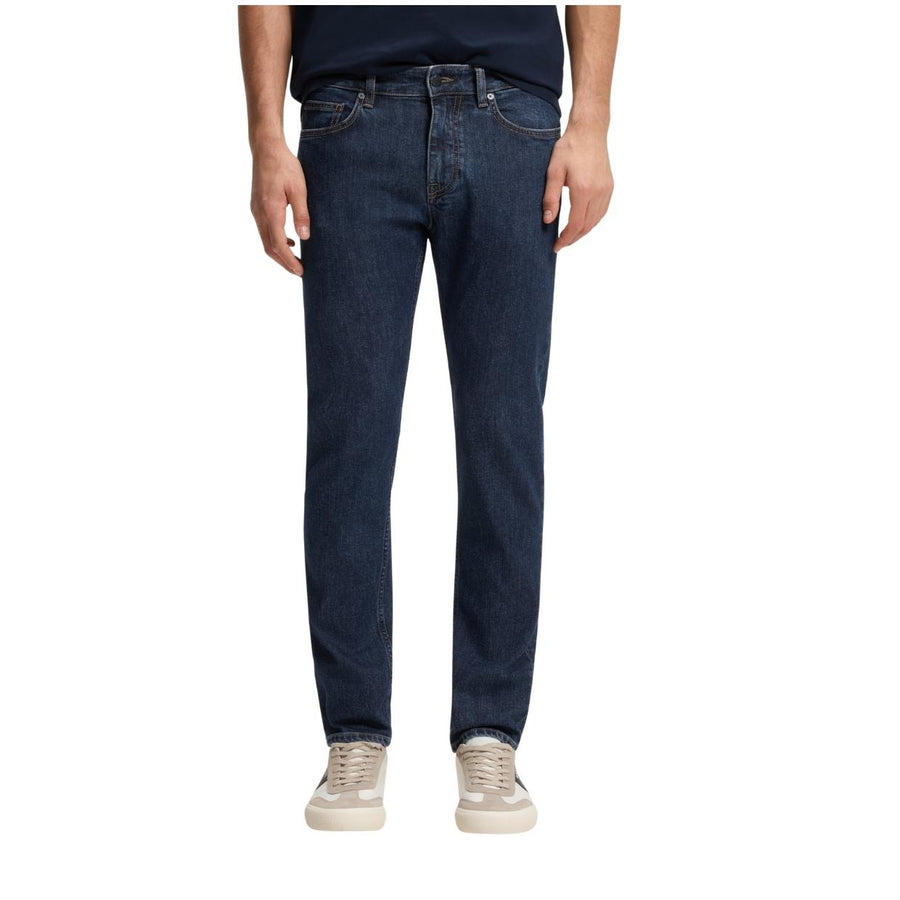 BOSS Delaware Comfort Stretch Slim Fit Dark Blue Denim Jeans