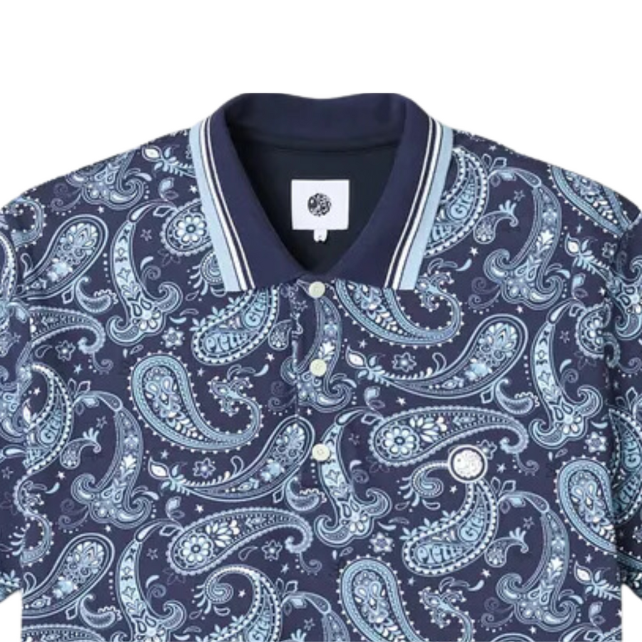 Pretty Green Blue Eclipse Polo