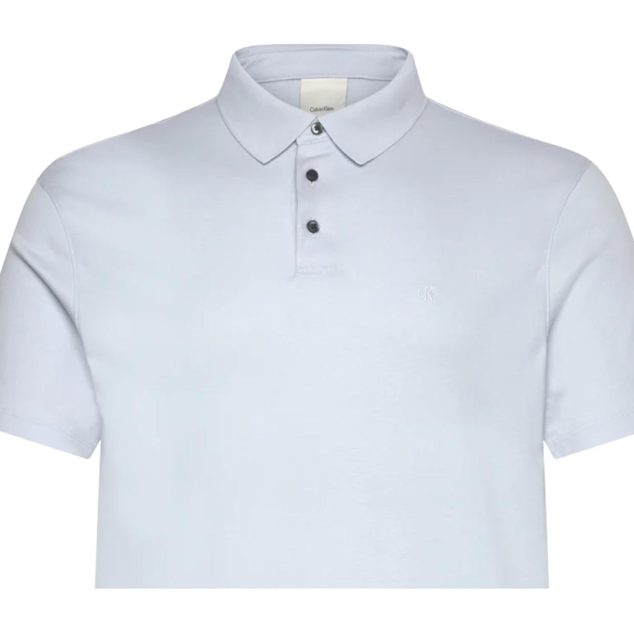 Calvin Klein Supima Embroidered Logo Plein Air Polo Shirt