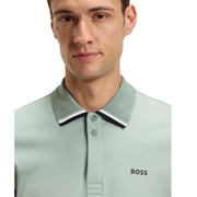 BOSS Paddy Lux Heritage Light Green Polo Shirt