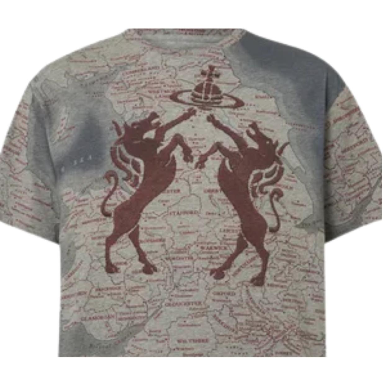 Vivienne Westwood Horse Classic Grey Melange T-Shirt