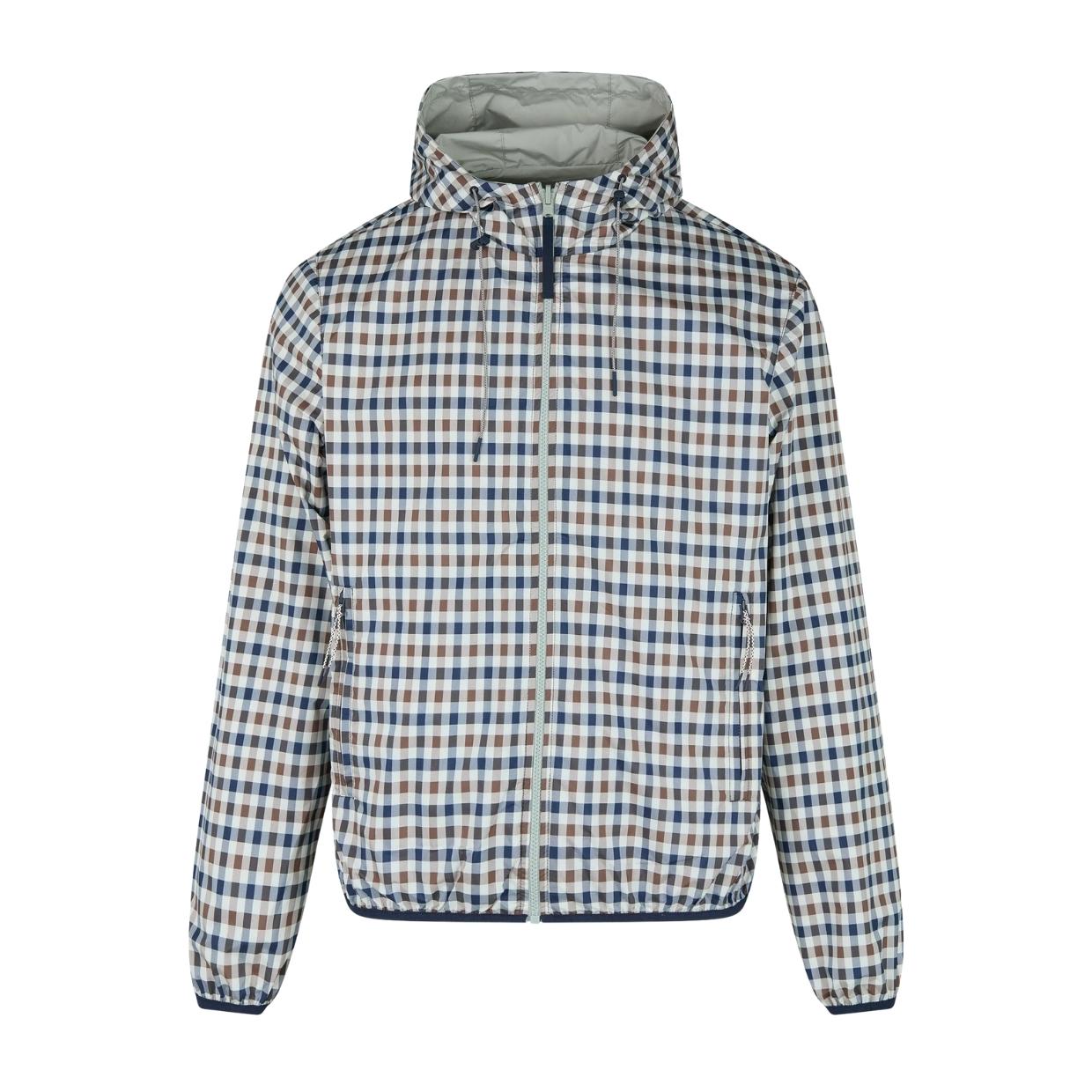 Aquascutum Active RLG Badge Reversible Salvia Green Sailor Jacket