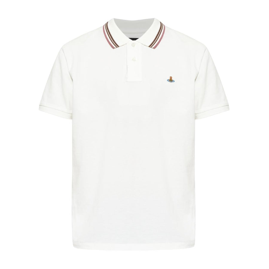 Vivienne Westwood Regular Fit Classic White Polo Shirts