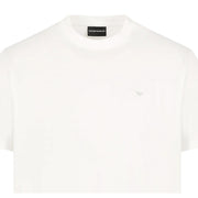 Emporio Armani Micro Eagle Logo White T-Shirt