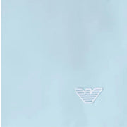 Emporio Armani Eagle Embroidered Sky Blue Swim Shorts