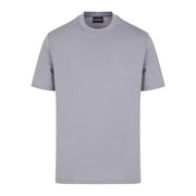 Emporio Armani Micro Eagle Logo Grey T-Shirt