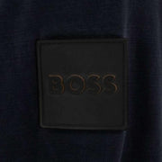 BOSS Loghy Navy Hooded Overshirt Jacket