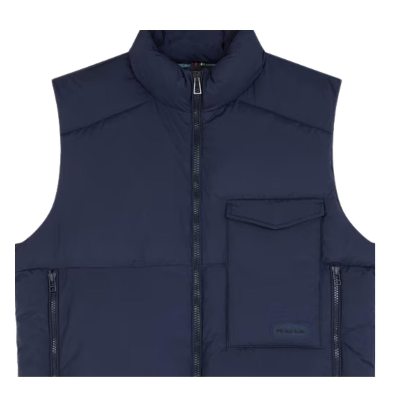 Paul Smith Navy Fibre Down Gilet