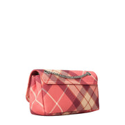 Vivienne Westwood Fraser Pink Chain Crossbody Purse