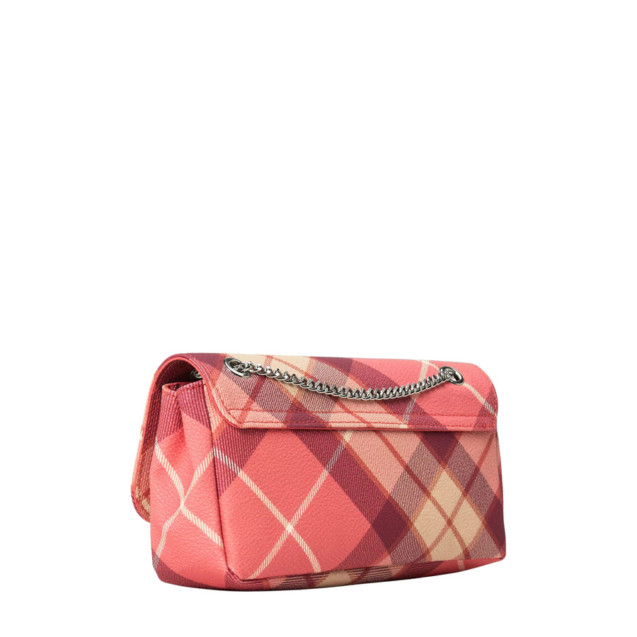 Vivienne Westwood Fraser Pink Chain Crossbody Purse
