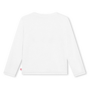 Billieblush Ivory Sequin Cat Top