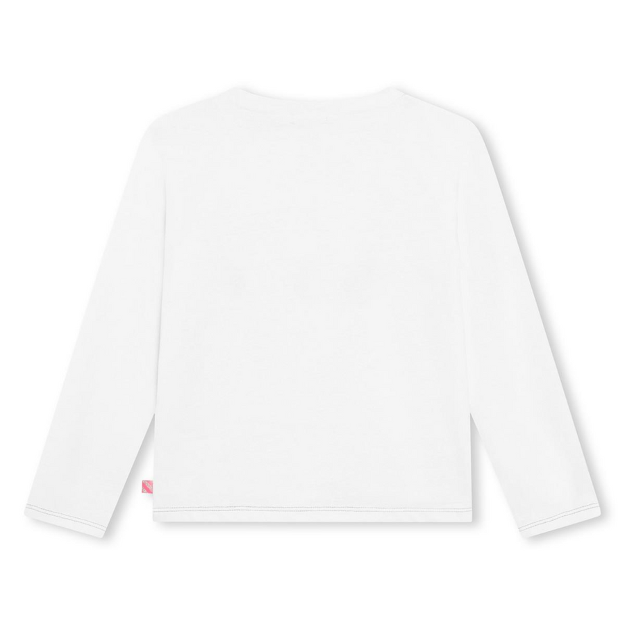 Billieblush Ivory Sequin Cat Top