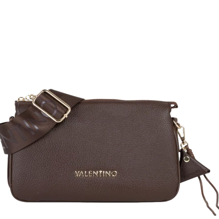 Valentino Bags Maury Brown Crossbody Bag