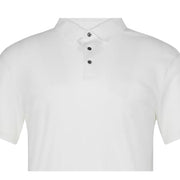 Calvin Klein Embroidered Logo Bright White Polo Shirt